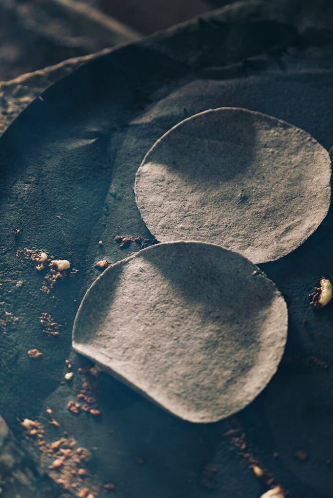 Tortillas maíz negro